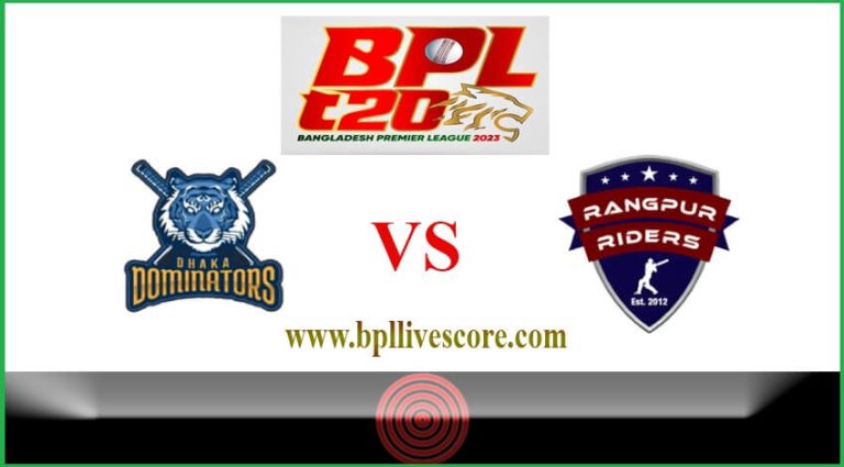 Dhaka Dominators Vs Rangpur Riders Live On Nagorik TV Channel