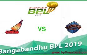 Comilla Warriors vs Rangpur Rangers Live Score