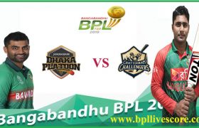 Dhaka Platoon vs Chattogram Challengers Live Score