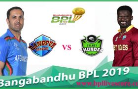 Rangpur Rangers vs Sylhet Thunder Live Score