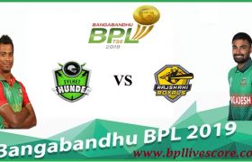 Sylhet Thunder vs Rajshahi Royals Live Score