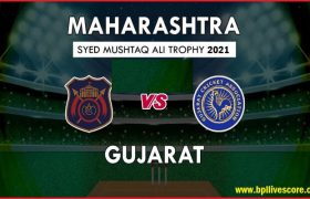 Gujarat vs Maharashtra Live Score Syed Mushtaq Ali Trophy